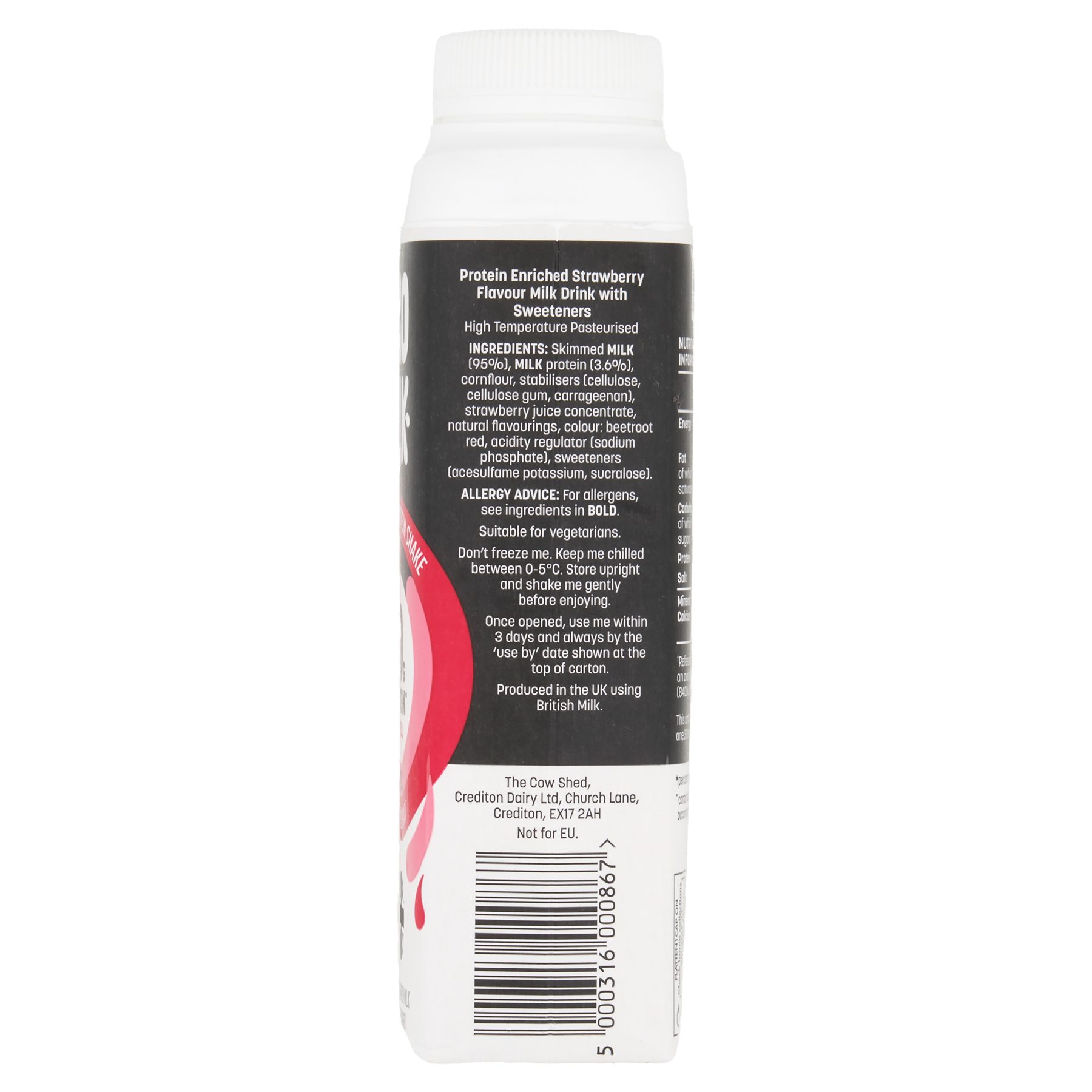 Pro Mlk Strawberry Protein Shake 330ml - Image 3