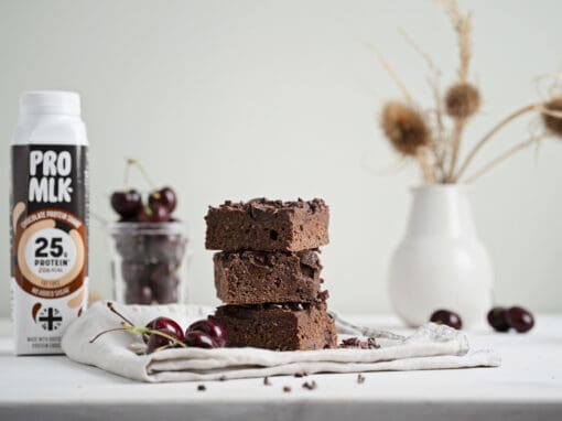 CHOCOLATE CHERRY BROWNIES