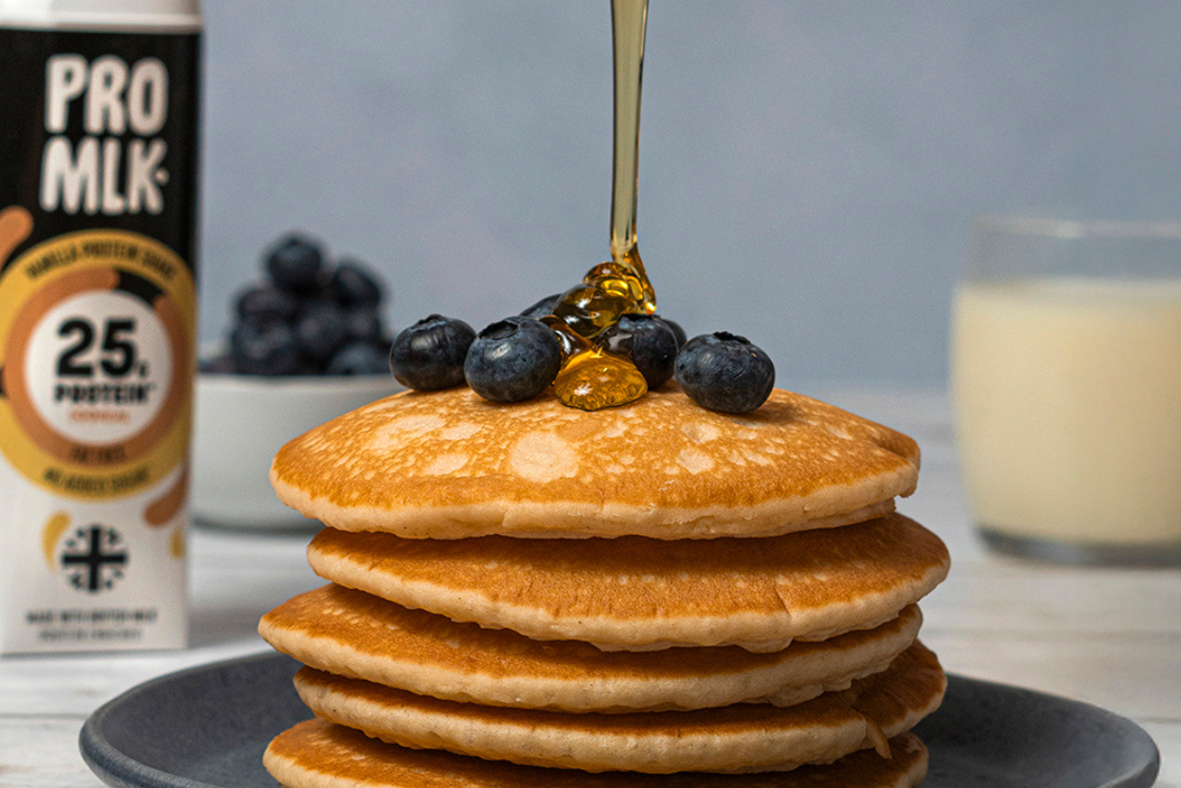 Vanilla Pro Mlk Pancakes